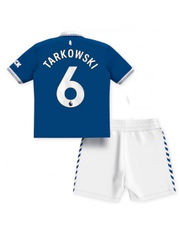 Everton James Tarkowski #6 Replika Hemmakläder Barn 2023-24 Kortärmad (+ byxor)